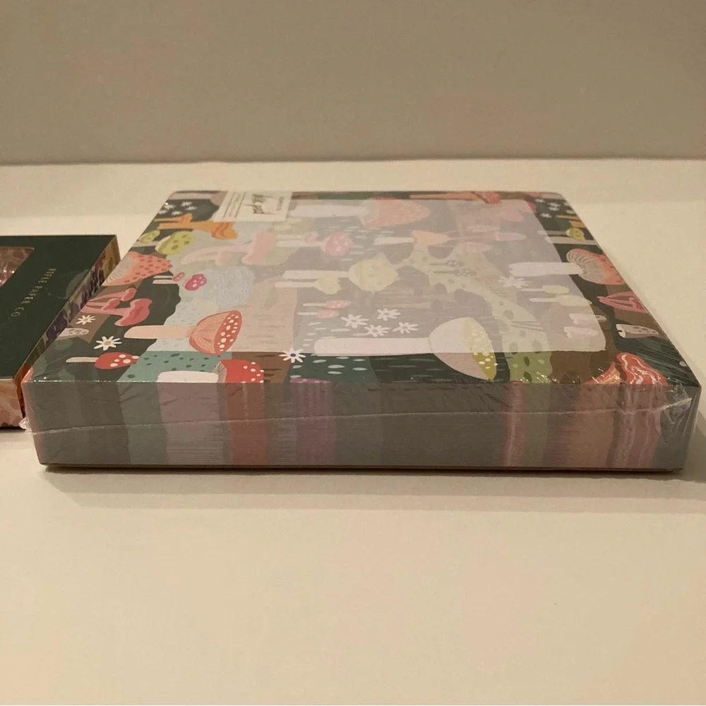 Idlewild Co Mushroom Jumbo Desk Pad 200 Pages Whimsical Fairy Office Stationery